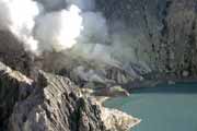 Sopka Kawah Ijen. Indon�sie.