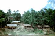 Laosk� vesnice. Svern� Laos. Laos.