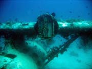 Pot�p�n� u ostrova Biak, lokalita Catalina wreck. Indon�sie.