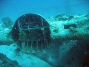 Pot�p�n� u ostrova Biak, lokalita Catalina wreck. Indon�sie.