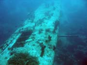 Pot�p�n� u ostrova Biak, lokalita Catalina wreck. Indon�sie.