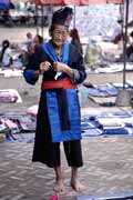 �ena z kmene Hmong. Luang Prabang. Laos.
