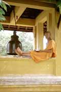 Chr�m v Luang Prabang. Laos.