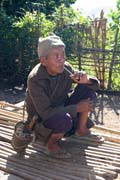 Mu� z etnika Munn China. Provincie Chin. Myanmar (Barma).