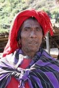 Mu� z etnika Munn Chin. Vesnice Kyartho, provincie Chin. Myanmar (Barma).
