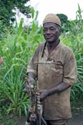 Mu� z etnika Somba (n�kdy t� naz�van� lid� Betamarib�). Oblast Boukoumb�. Benin.