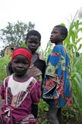 D�ti z etnika Somba (n�kdy t� naz�van� lid� Betamarib�). Oblast Boukoumb�. Benin.
