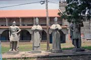 Zn�m� katolick� kostel v Dassa Zoum�. Benin.