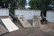 Komplex pevnosti ve m�st� Ouidah. Benin.