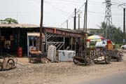 Douala, nejv�t�� mesto Kamerunu je ekonomick�m centrem v oblasti. Kamerun.
