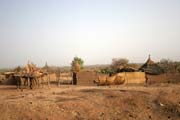 Cesta vlakem na sever do m�sta N'Gaound�r�. Kamerun.