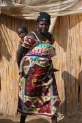 Vesnice Kofia na jeze�e �ad. Kamerun.