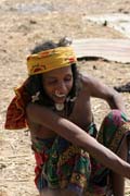�ena z ko�ovn�ko etnika Bororo. Oblast jezera �ad. Kamerun.