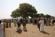 Trh na b�ehu �eky Chari. Oblast jezera �ad. Kamerun.