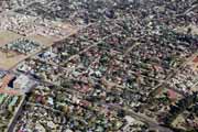 Pohled na okol� Johannesburgu. Jihoafrick� republika.