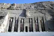 Chr�m v Abu Simbel. Egypt.
