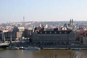 Pohled z Letn�, Praha. �esk� republika.