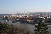 Pohled z Letn�, Praha. �esk� republika.
