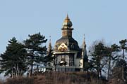 Hanavsk� pavilon byl postaven jako v�stavn� pavilon �elez�ren pro Zemskou jubilejn� v�stavu na architektonick� n�vrh architekt� Heisera a Herc�ka. Letn�, Praha. �esk� republika.