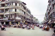 Jedna z hlavn�ch t��v v hlavn�m m�st� Phnom Penhu. Kambod�a.