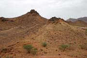 Krajina v pou�ti Sahara v oblasti poho�� Air. Niger.