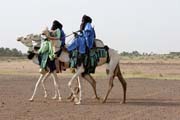Slavnost Cure Sal�e (L��ba sol�) a Tuaregov�. M�ste�ko In-Gall. Niger.