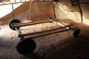 P�enosn� tuare�sk� postel. Pou�� Sahara. Niger.