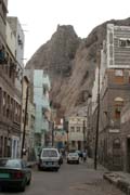 Ulice ve m�st� Aden v ��sti zvan� Kr�ter. Jemen.