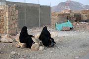 Ulice v hlavn�m m�st� Hadibu ostrova Socotra. Jemen.