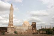 Me�ita Al-Iskandar - jedna z mnoha star�ch me�it ve m�st� Zabid. Jemen.