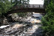 Vodop�dy Manitou, Wisconsin. Spojen� st�ty americk�.