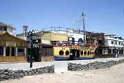 Dahab - p��mo�sk� letovisko. Egypt.