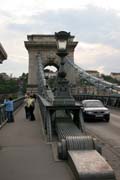 �et�zov� most (Sz�chenyi L�nch�d), Budape��. Ma�arsko.