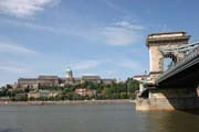 �et�zov� most (Sz�chenyi L�nch�d), Budape��. Ma�arsko.