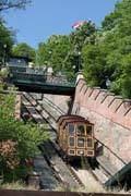 Lanovka na Buda vrch, Budape��. Ma�arsko.
