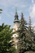 Kostel sv. Mikl�se, Kecskem�t. Ma�arsko.