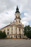 Kostel sv. Mikl�se, Kecskem�t. Ma�arsko.