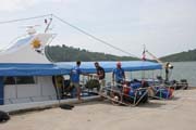 Pot�p�n� na ostrovech Similan, West Coast Divers liveaboard. Thajsko.