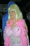 Masky na Halloween p�rty, Minnesota. Spojen� st�ty americk�.