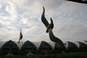 Leti�t� Suvarnabhumi, Bangkok. Thajsko.