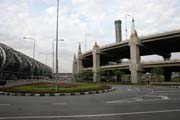 Leti�t� Suvarnabhumi, Bangkok. Thajsko.