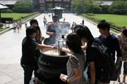 Chr�m Todaiji, Nara. Japonsko.