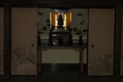 Chr�m Ryoan-ji je typick�m p�edstavitelem zenov�ho chr�m, Kj�to. Japonsko.