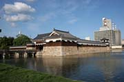 Hrad v Hiro�im�. Japonsko.