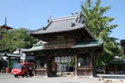 Svatyn� Itsukushima na ostrov� Miyajima. Japonsko.