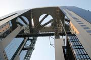 Floating Garden Observatory (Umeda Sky Building). M�sto Osaka. Japonsko.