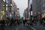 �tvr� Ginza, Tokio. Japonsko.