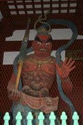 Chr�m Senso-ji ve �tvrti Asakusa, Tokio. Japonsko.