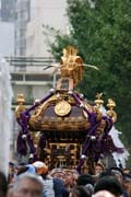 Podzimn� festival ve �tvrti Ryogoku, Tokio. Japonsko.