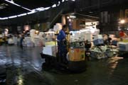 Ryb� trh Tsukiji, Tokio. Japonsko.